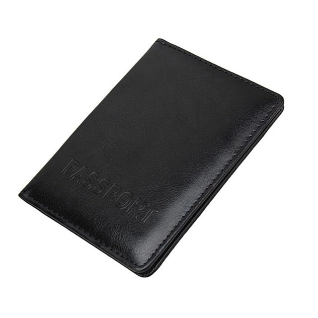 RFID Blocking Passport Cover Travel Credit Card Holder Case