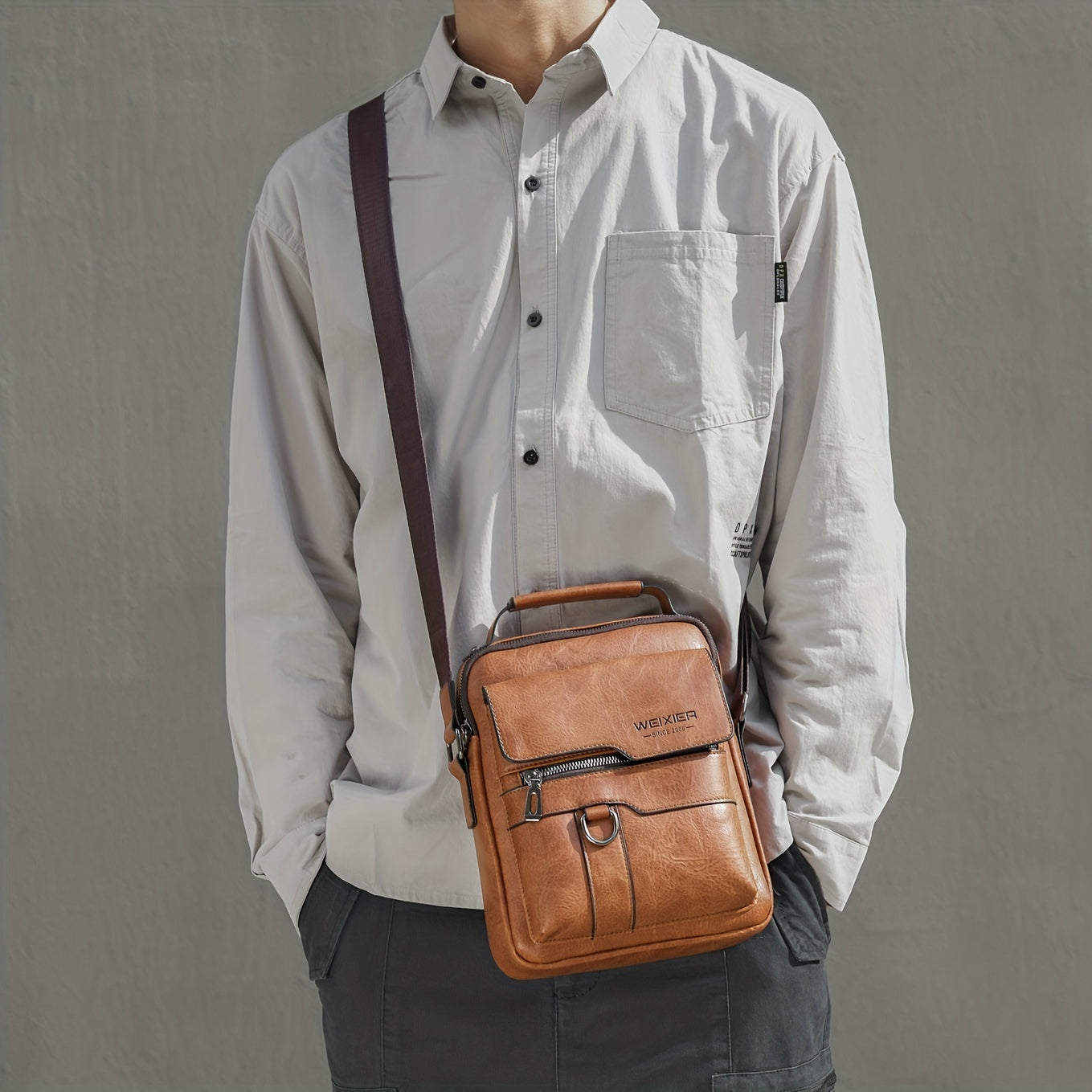 Leather Shoulder Bag