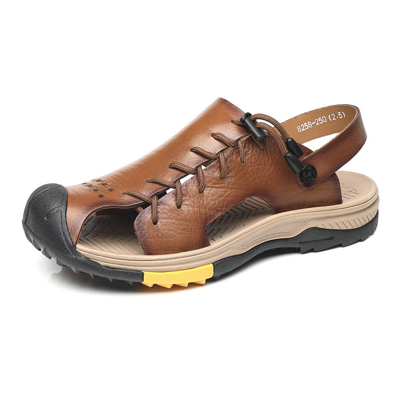 Summer Outdoor Leather Beach Sandals