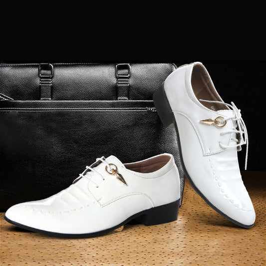 Formal Oxford Genuine Leather Luxury Wedding Dress Shoes
