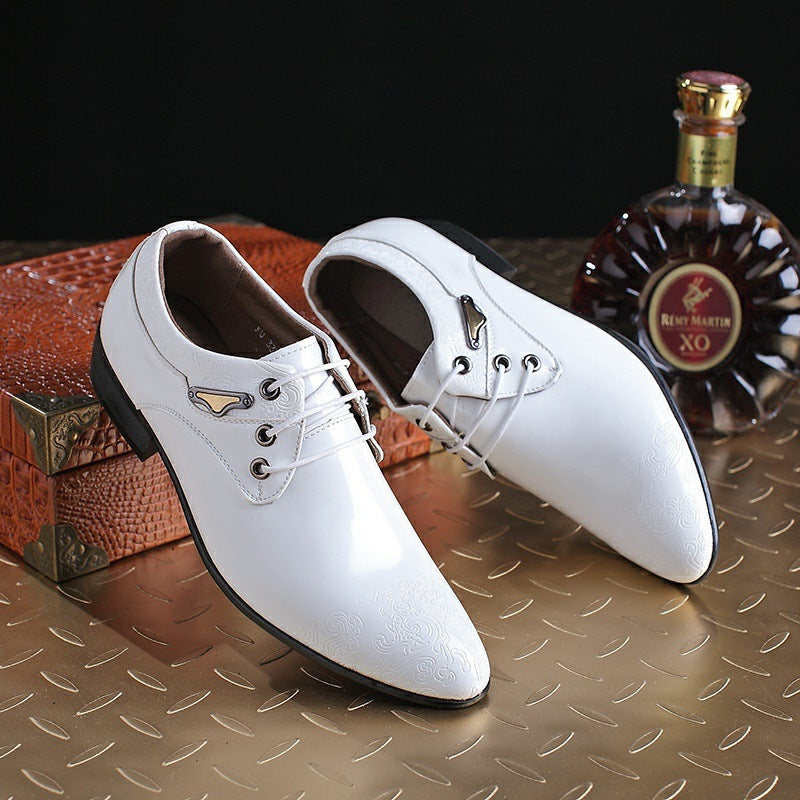 Formal Oxford Genuine Leather Luxury Wedding Dress Shoes