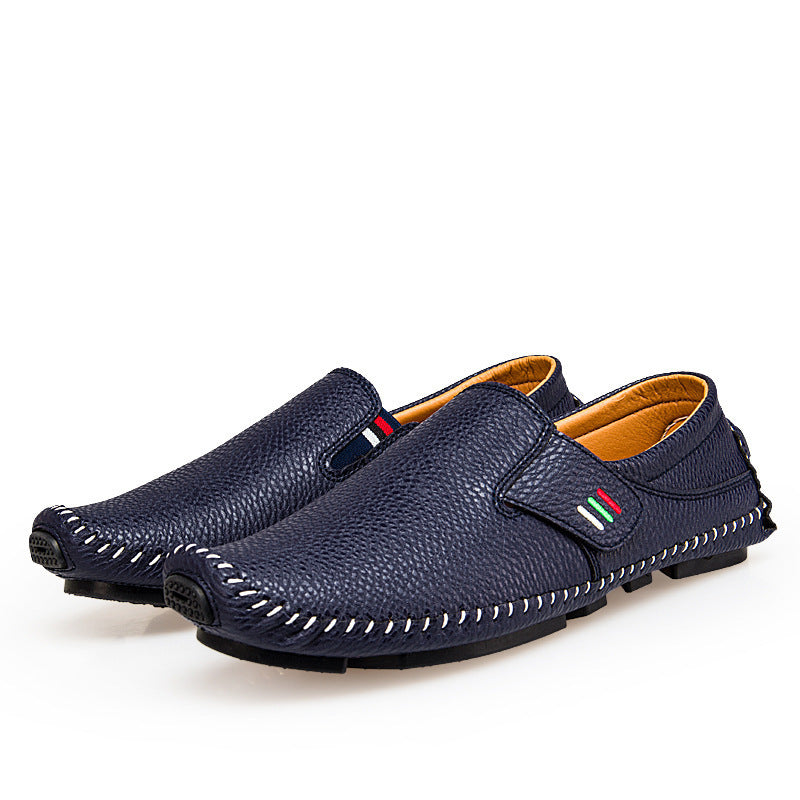 Peas Lazy Leather Shoes