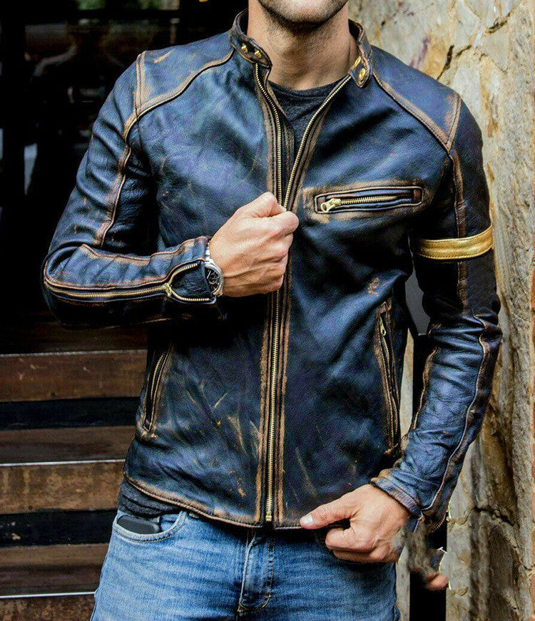 Motorcycle Leather Jacket