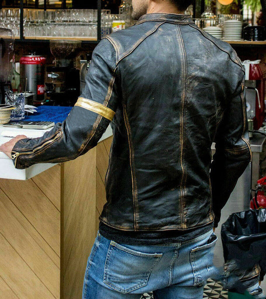 Motorcycle Leather Jacket