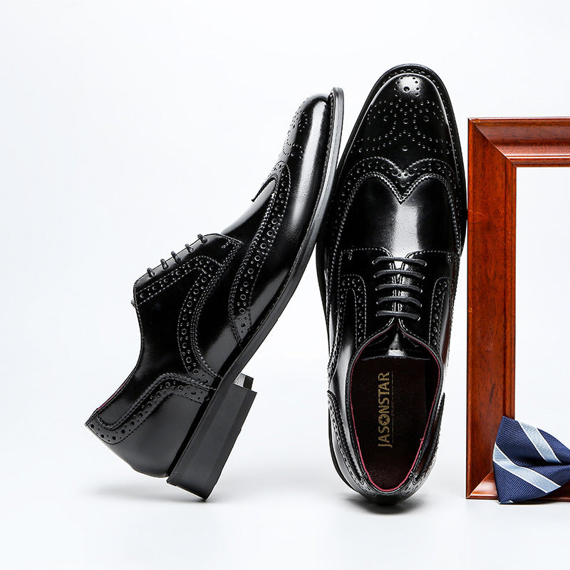 Genuine Leather Business Casual Dress British Style Shoes