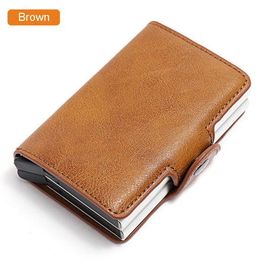 Rfid Crazy Horse Leather Wallet