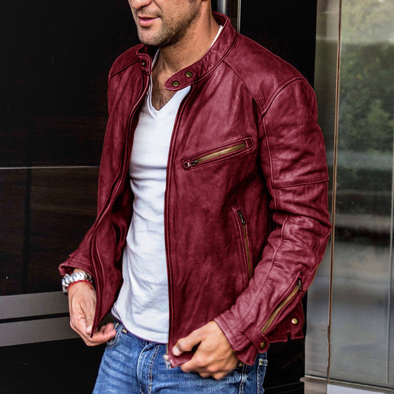 Motorcycle Leather Jacket