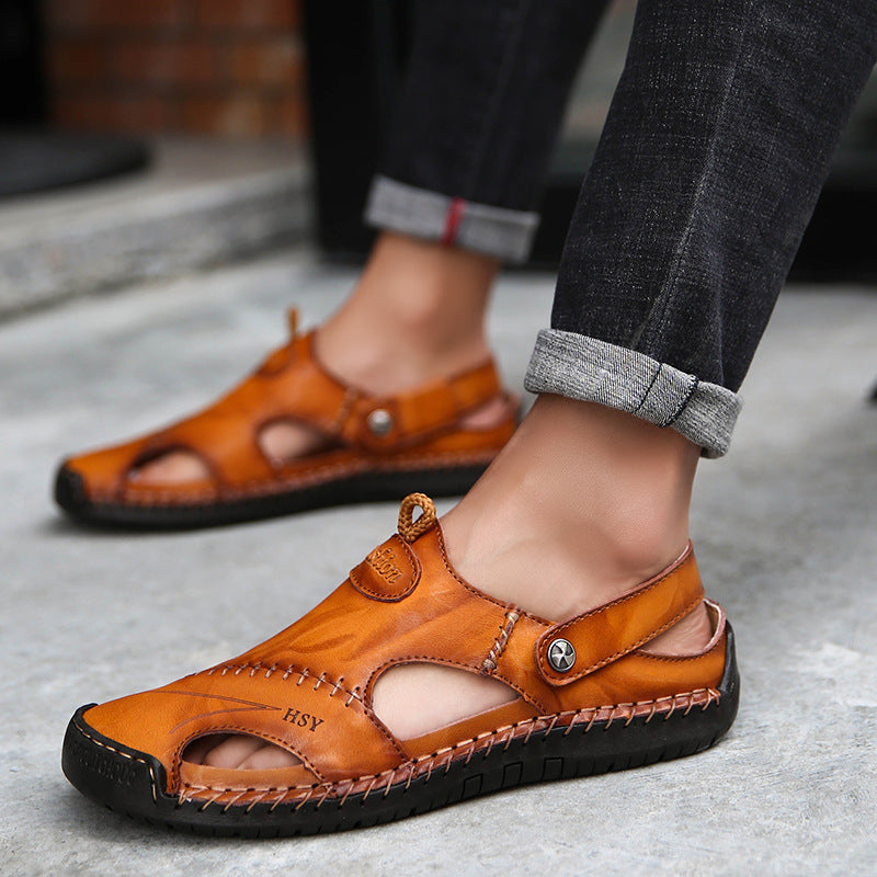 Genuine Leather Roman Summer Sandals