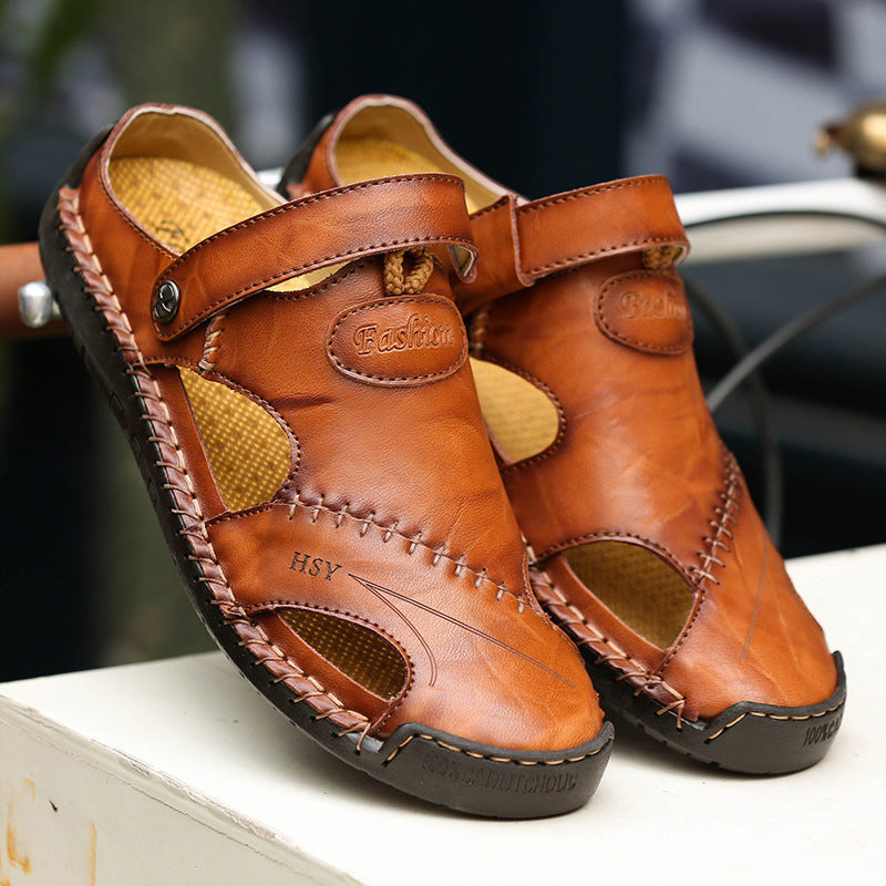 Genuine Leather Roman Summer Sandals