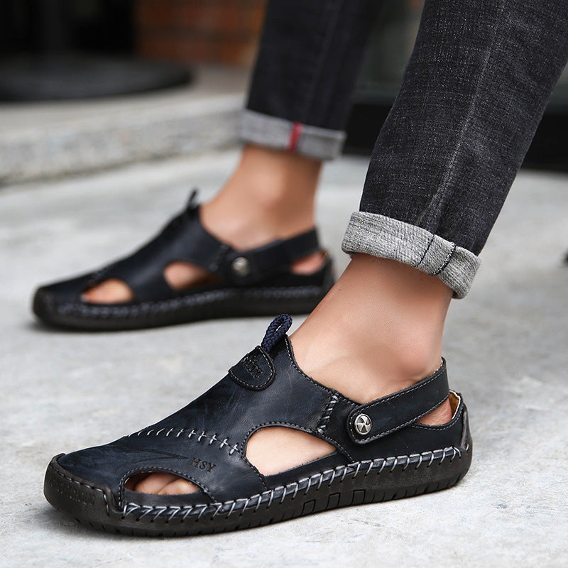 Genuine Leather Roman Summer Sandals