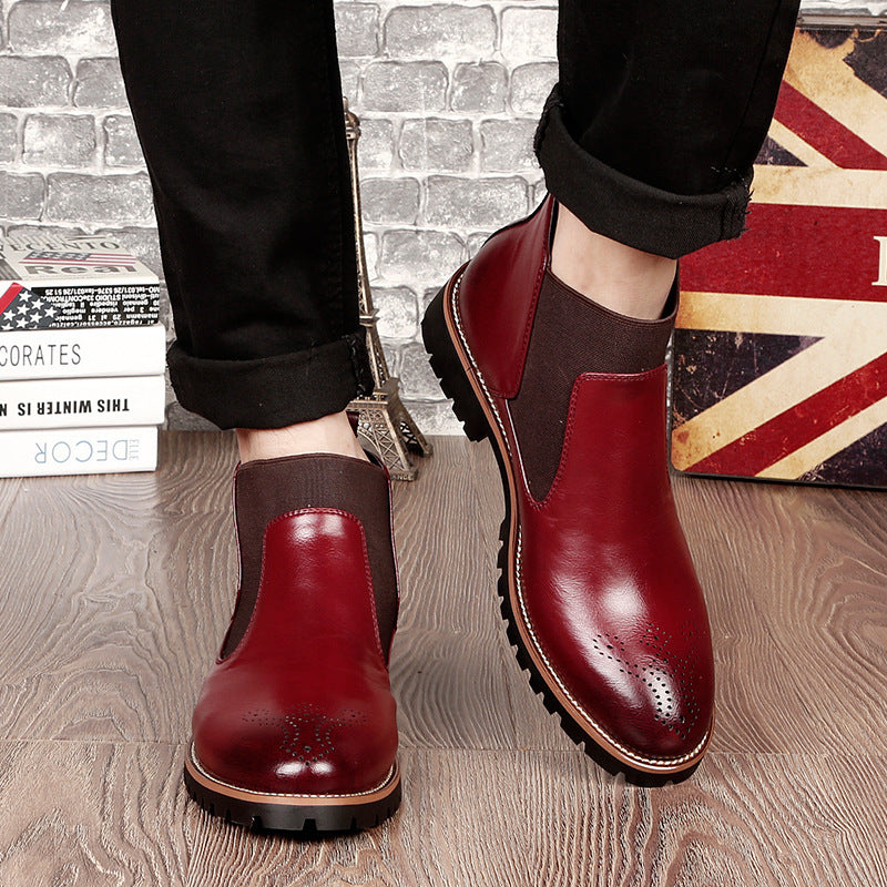 Brock Leather Martin Boots Shoes