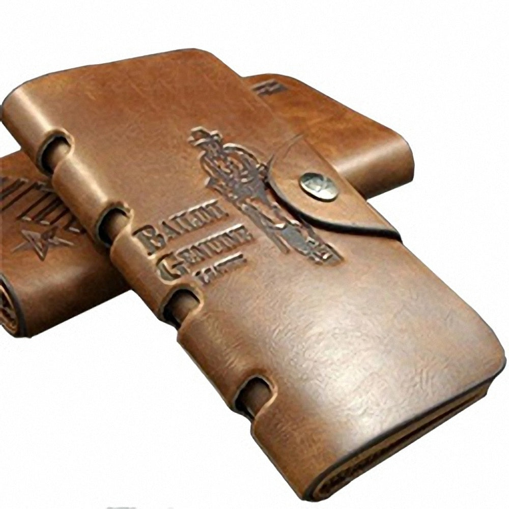 Vintage Wallet Tri-Fold Card Holder Hunter Wallet