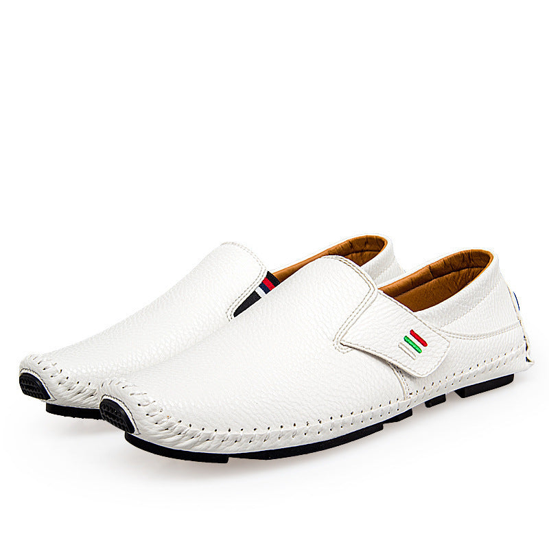 Peas Lazy Leather Shoes