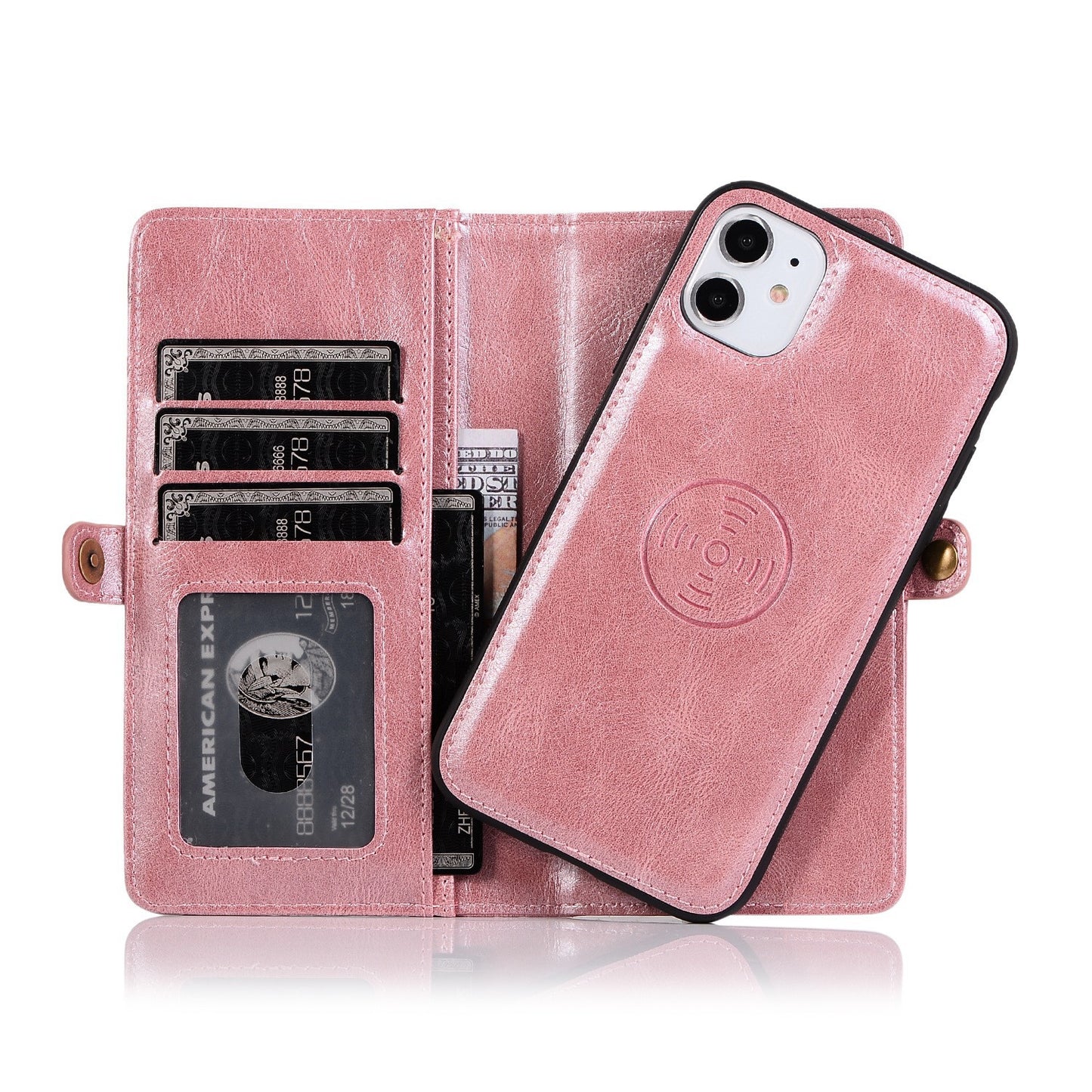 iPhone Multifunctional 12 Cards Wallet Protective Case
