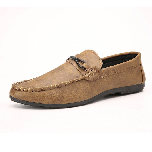 Fashion Soft Sole Leather Casual Shoes