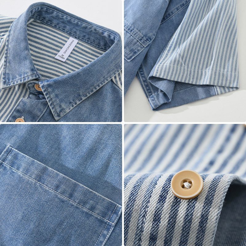 Coast Design Denim Short Sleeve Shirt