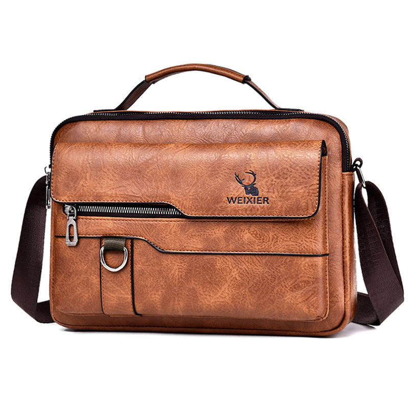 Leather Retro Messenger Shoulder Crossbody Bags