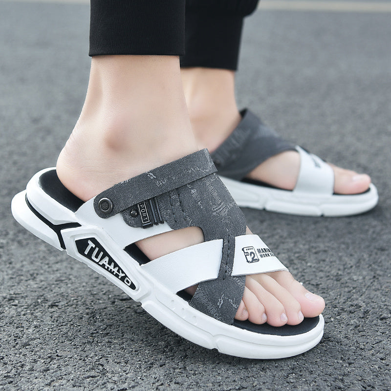 Waterproof Leather Sandals
