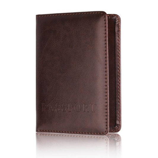 RFID Blocking Passport Cover Travel Credit Card Holder Case