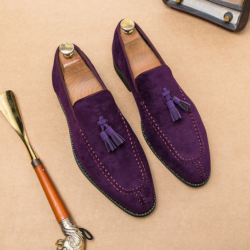 Suede Matte Fashion Leather Shoes