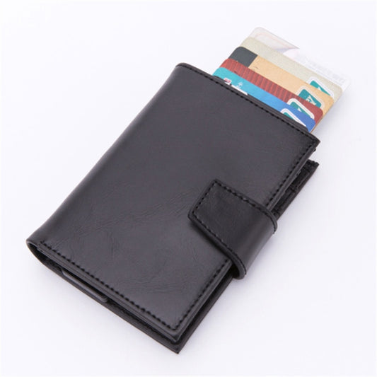 RFID Card Holder And Minimalist Wallet Metal Single Box Aluminium Blocking Holder for Cards