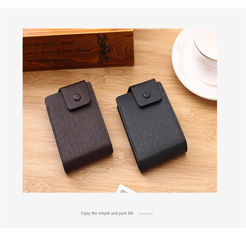 Multi-Function Leather Pocket Storage Bag Organizer Mini Card Wallet