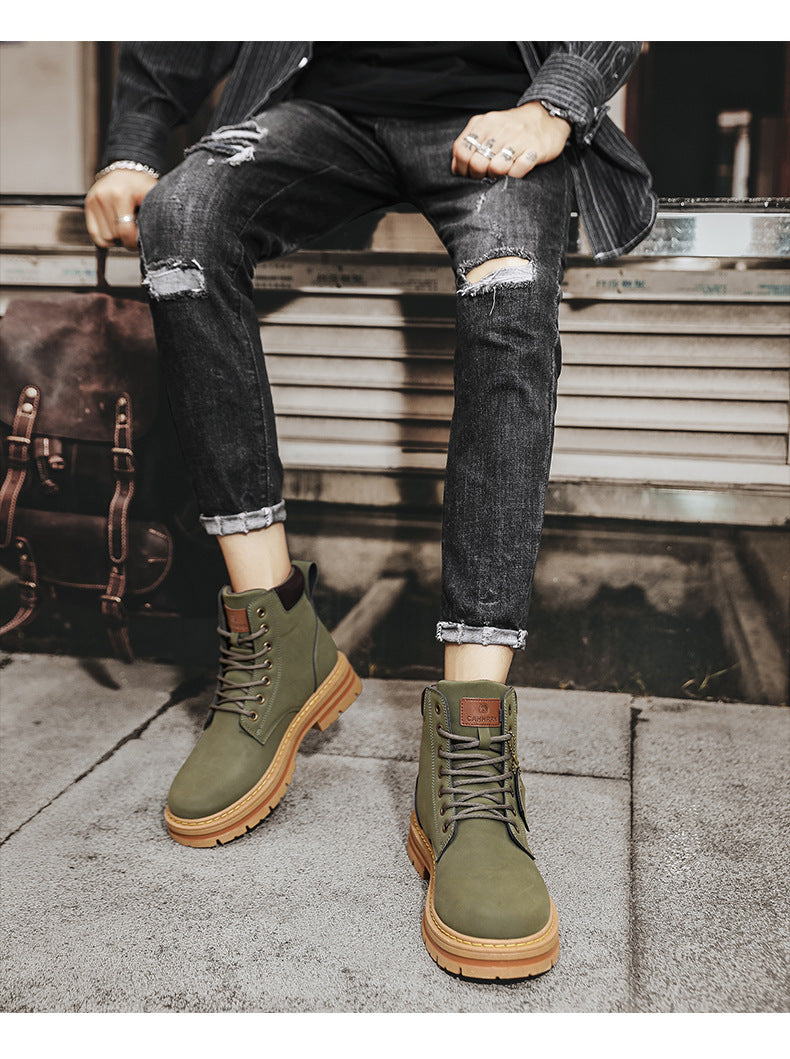 Vintage Plus Size Leather Boots