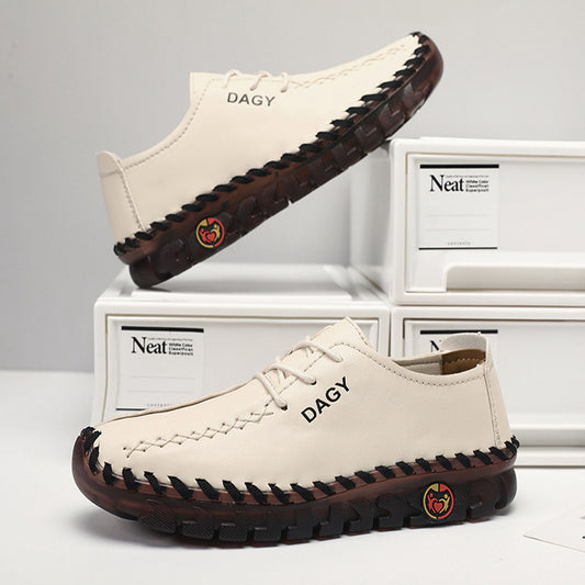 Leather New Designs Soft Loafers Shoes