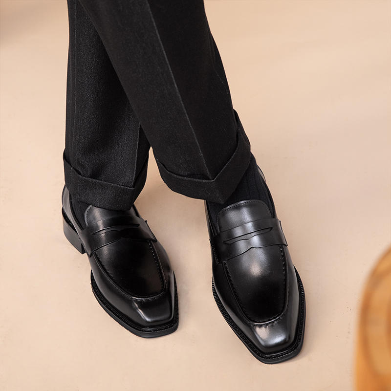 Outdoor Leisure or Business Leather Shoes