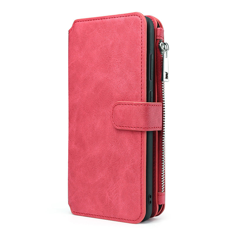 Leather Mobile Phone Case Card Holder