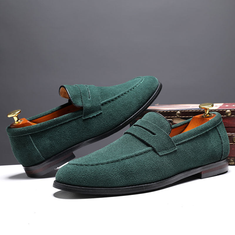 Lazy Shoes Nubuck Leather Casual