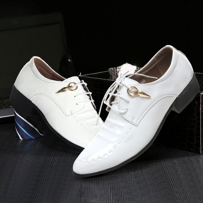 Formal Oxford Genuine Leather Luxury Wedding Dress Shoes