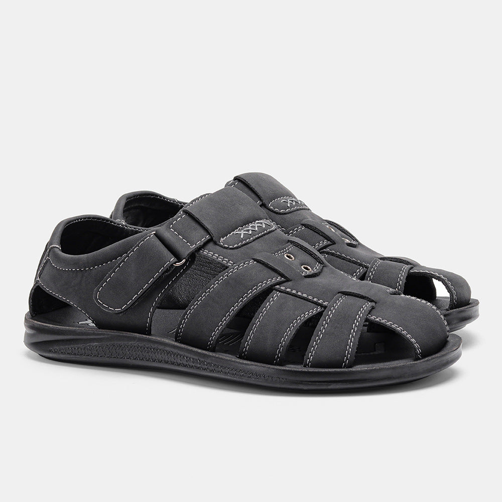 Leather Casual Hipster Lightweight Comfortable Sandals