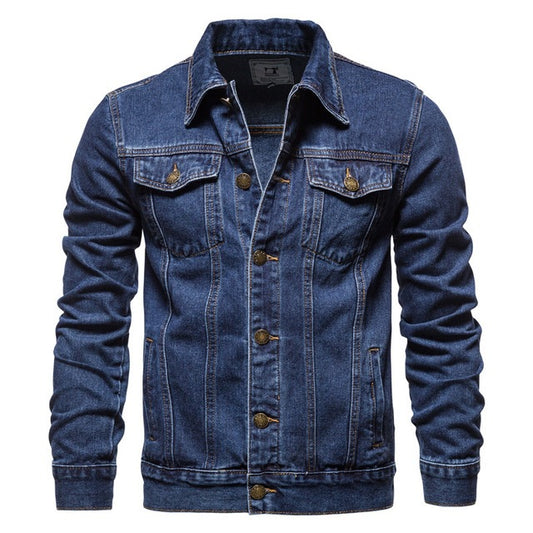 Casual Blue Denim Jackets