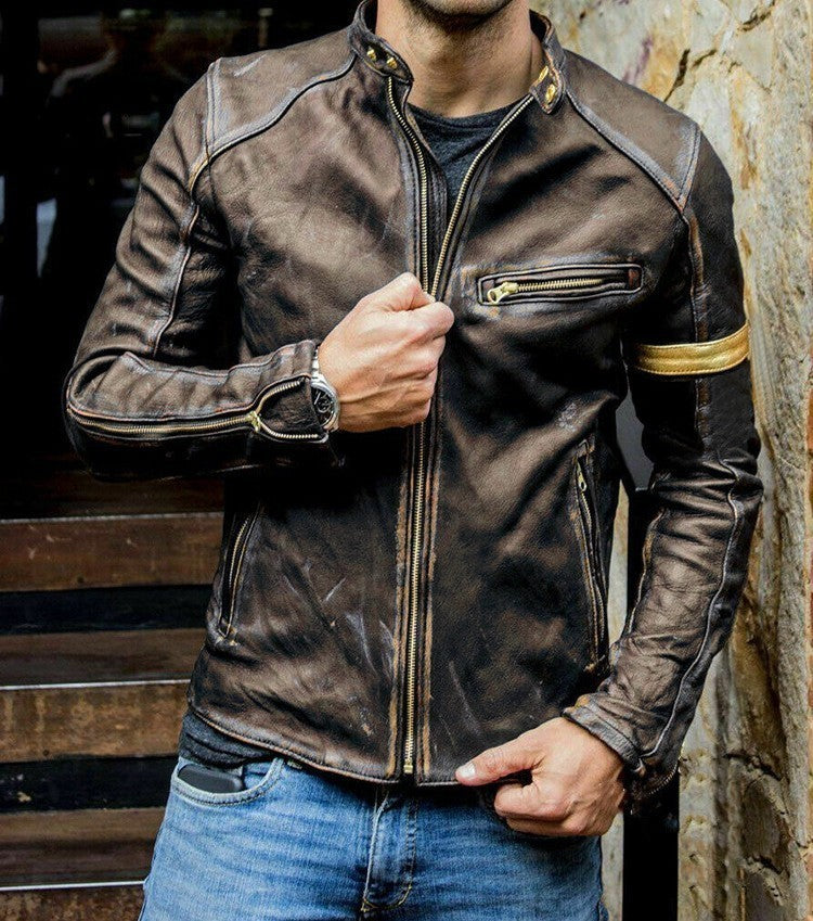 Motorcycle Leather Jacket