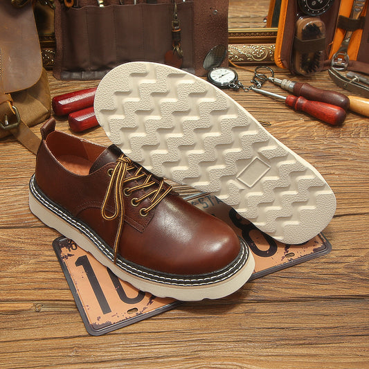 Genuine Leather High-End Spring and Summer Shoes