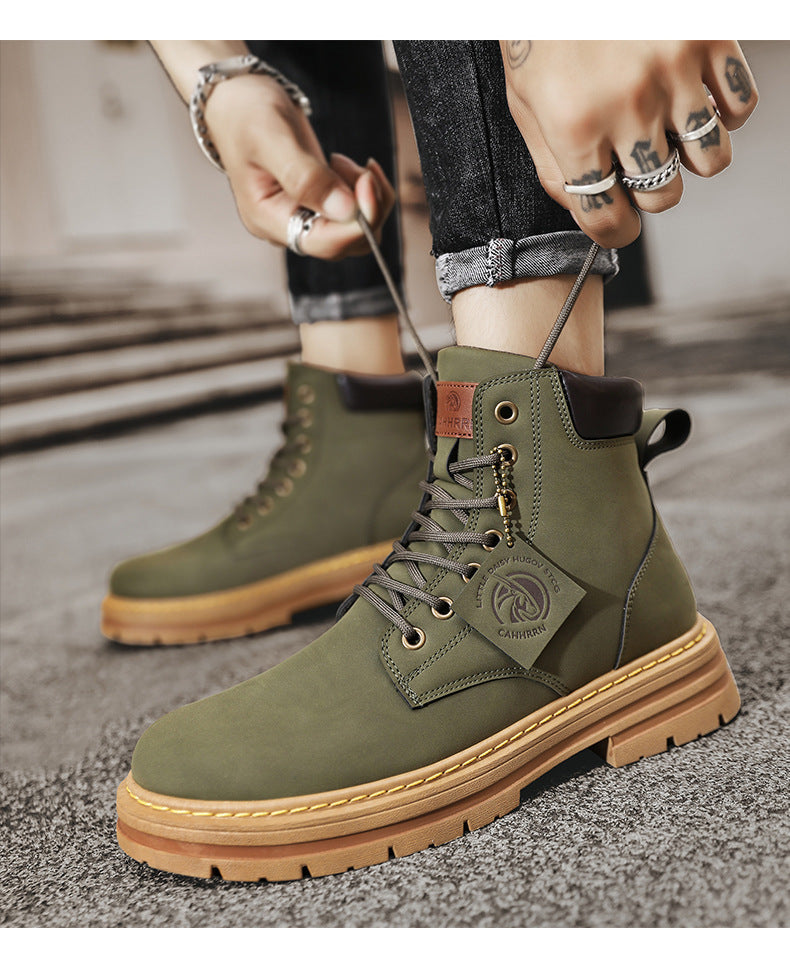 Vintage Plus Size Leather Boots