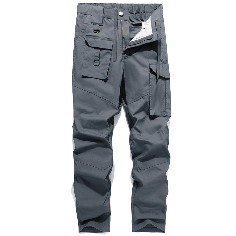 Outdoor Quick-Dry Cargo Military Pant Solid Color Jogger