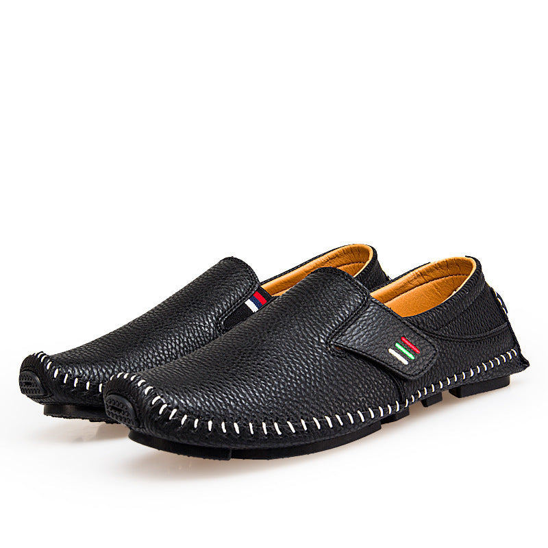 Peas Lazy Leather Shoes
