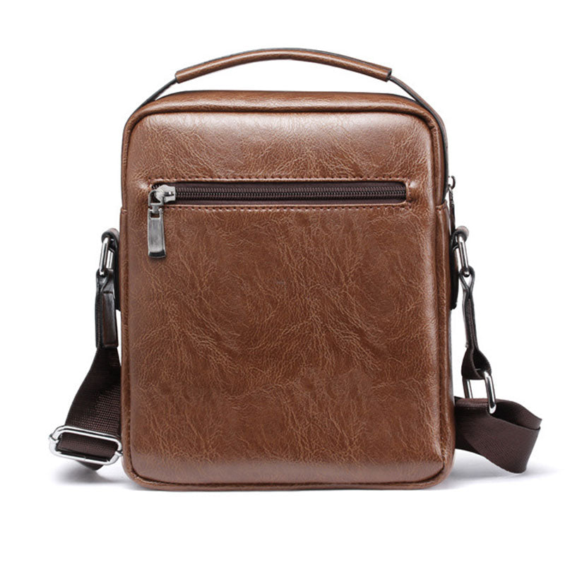 Casual Vintage Leather Shoulder Bag