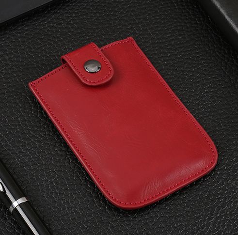 RFID Leather Slim Card Holder