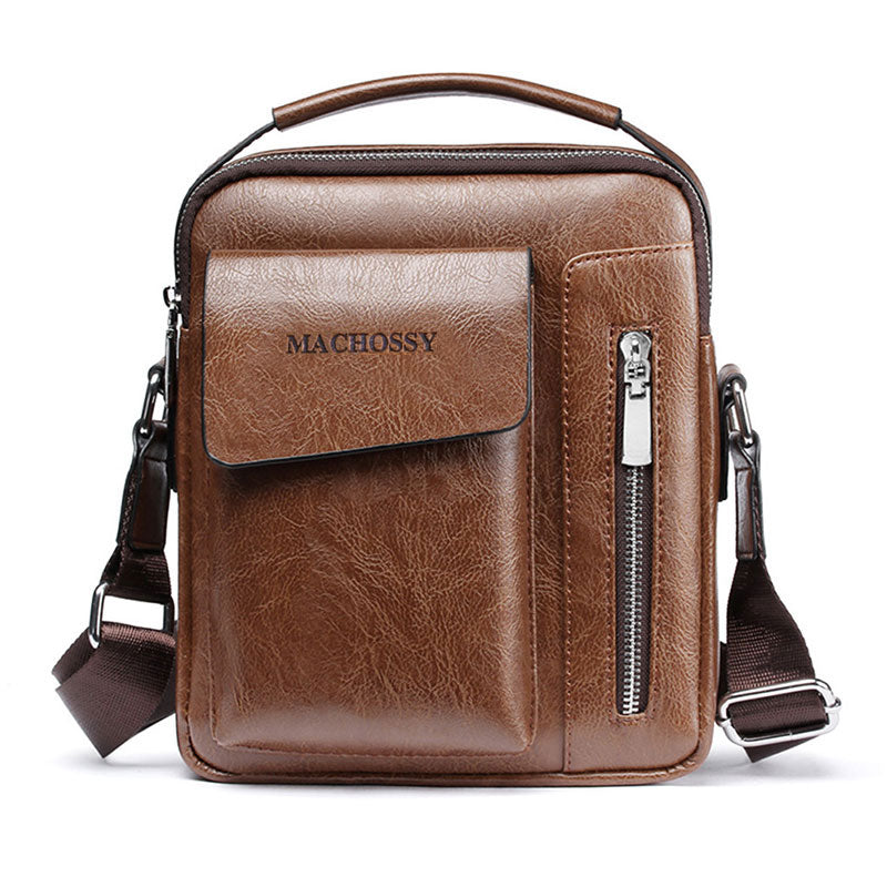 Casual Vintage Leather Shoulder Bag