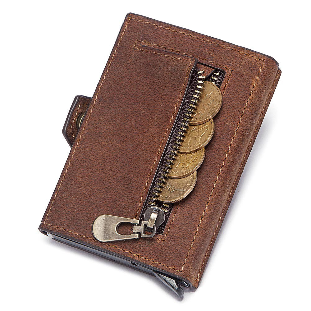Leather European Style Card Holder