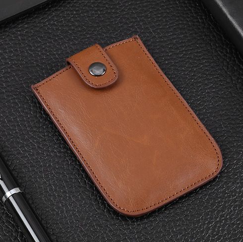 RFID Leather Slim Card Holder