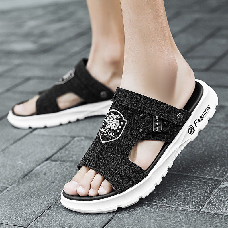 Waterproof Leather Sandals