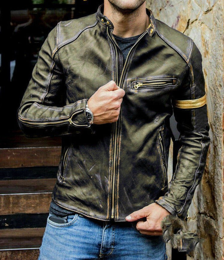 Motorcycle Leather Jacket