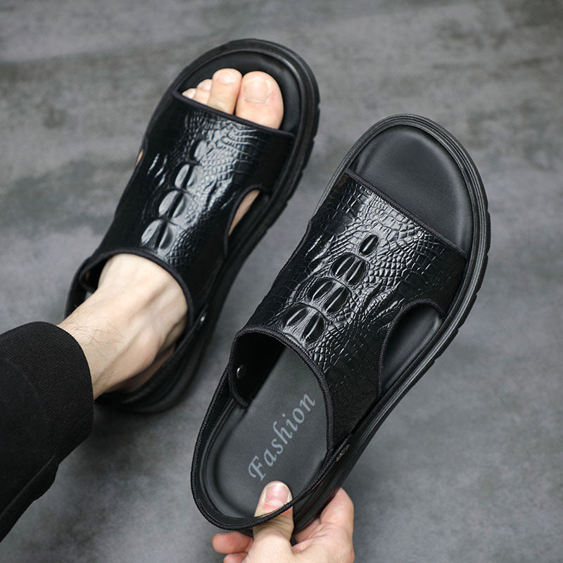 Leather Beach European Fashion Outdoor Sandals