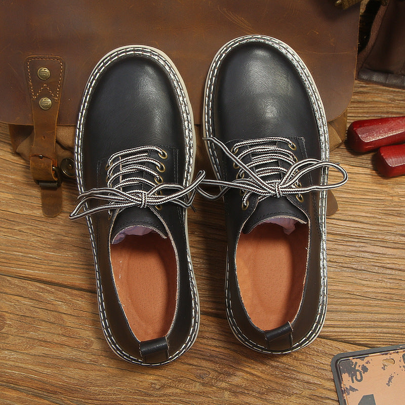 Genuine Leather High-End Spring and Summer Shoes