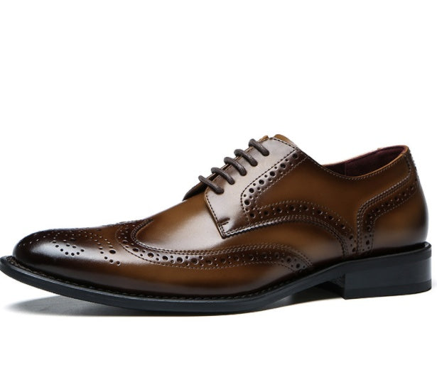 Genuine Leather Business Casual Dress British Style Shoes