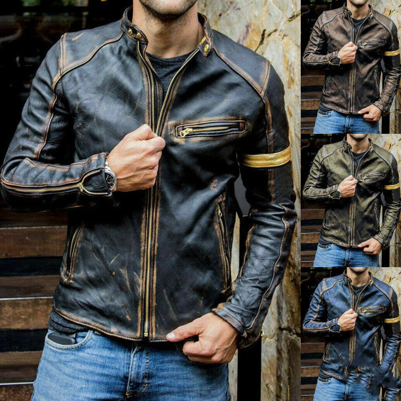 Motorcycle Leather Jacket